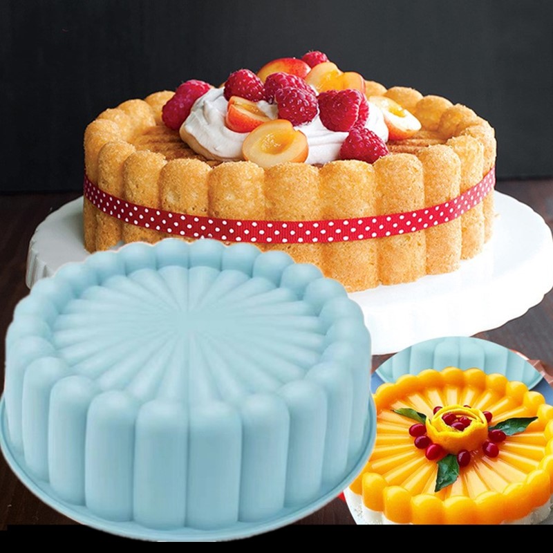 Kitchen Oven Baking Pans - Силиконовая форма для торта Шарлотта с