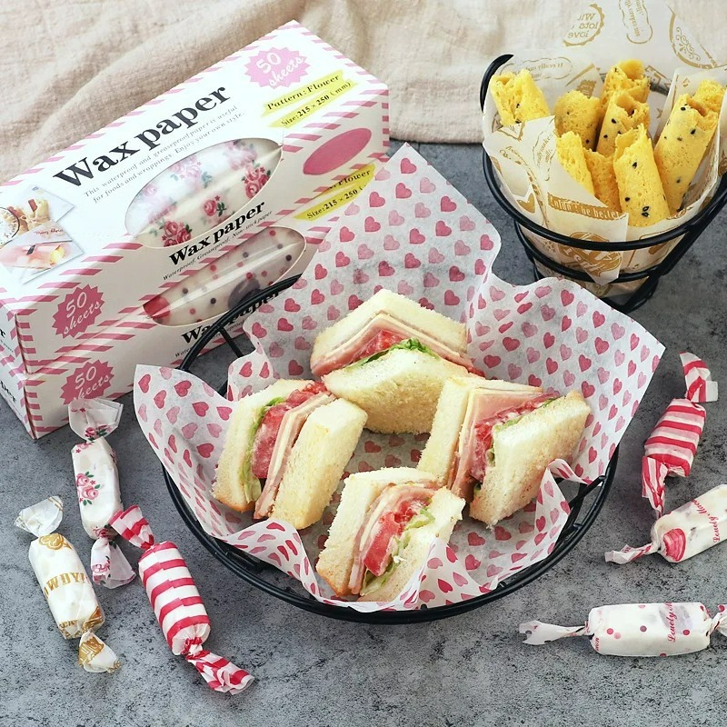 Kitchen Baking Paper - 50 шт. пищевой жиронепроницаемой бумаги, упаковочная