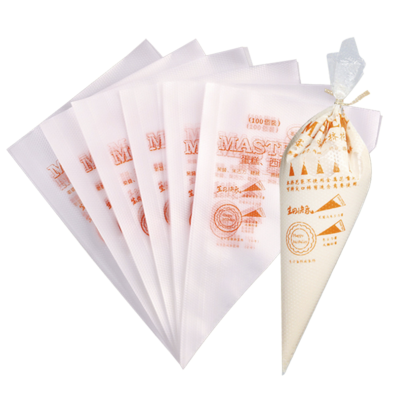 Piping Bag Disposable - 100 шт., инструмент для выпечки тортов