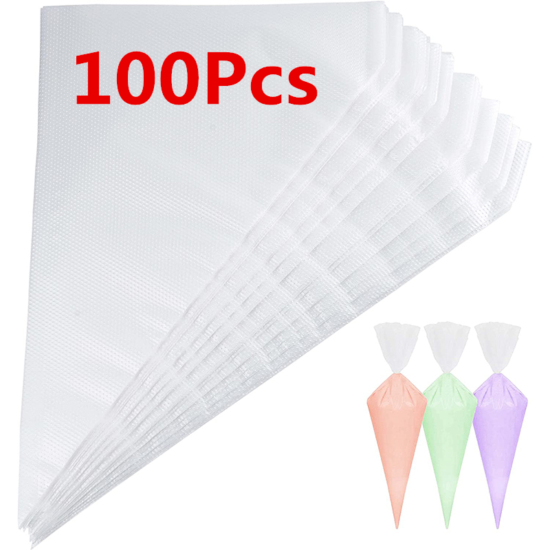 Piping Bag Disposable - 100 шт., кондитерские мешки для всех