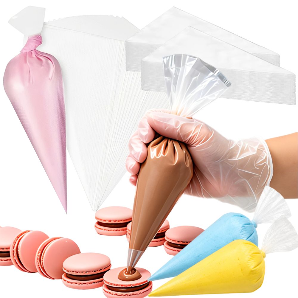 50 шт. прозрачных одноразовых  – обзор и цена Piping Bag Disposable