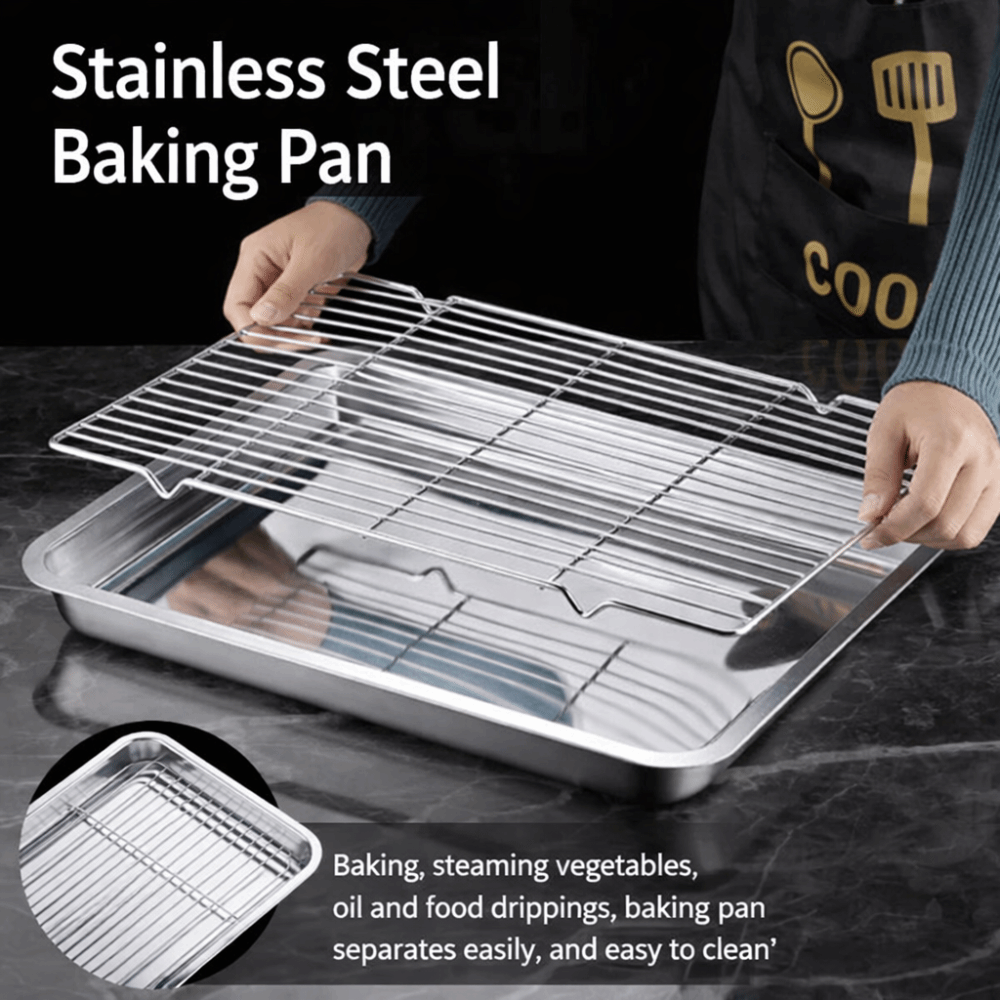Портативная антипригарная форм – обзор и цена Kitchen Oven Baking Pans