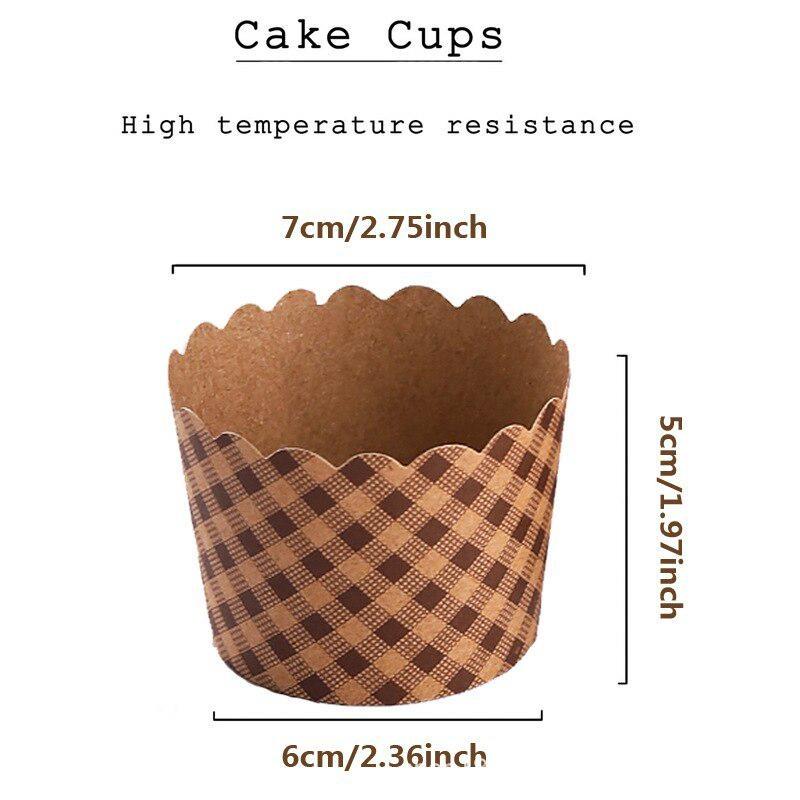 50 шт./упак. бумажные стаканчи – обзор и цена Kitchen Baking Paper