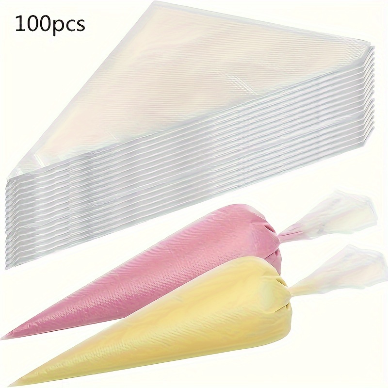 100 шт. толстых одноразовых ко – обзор и цена Piping Bag Disposable