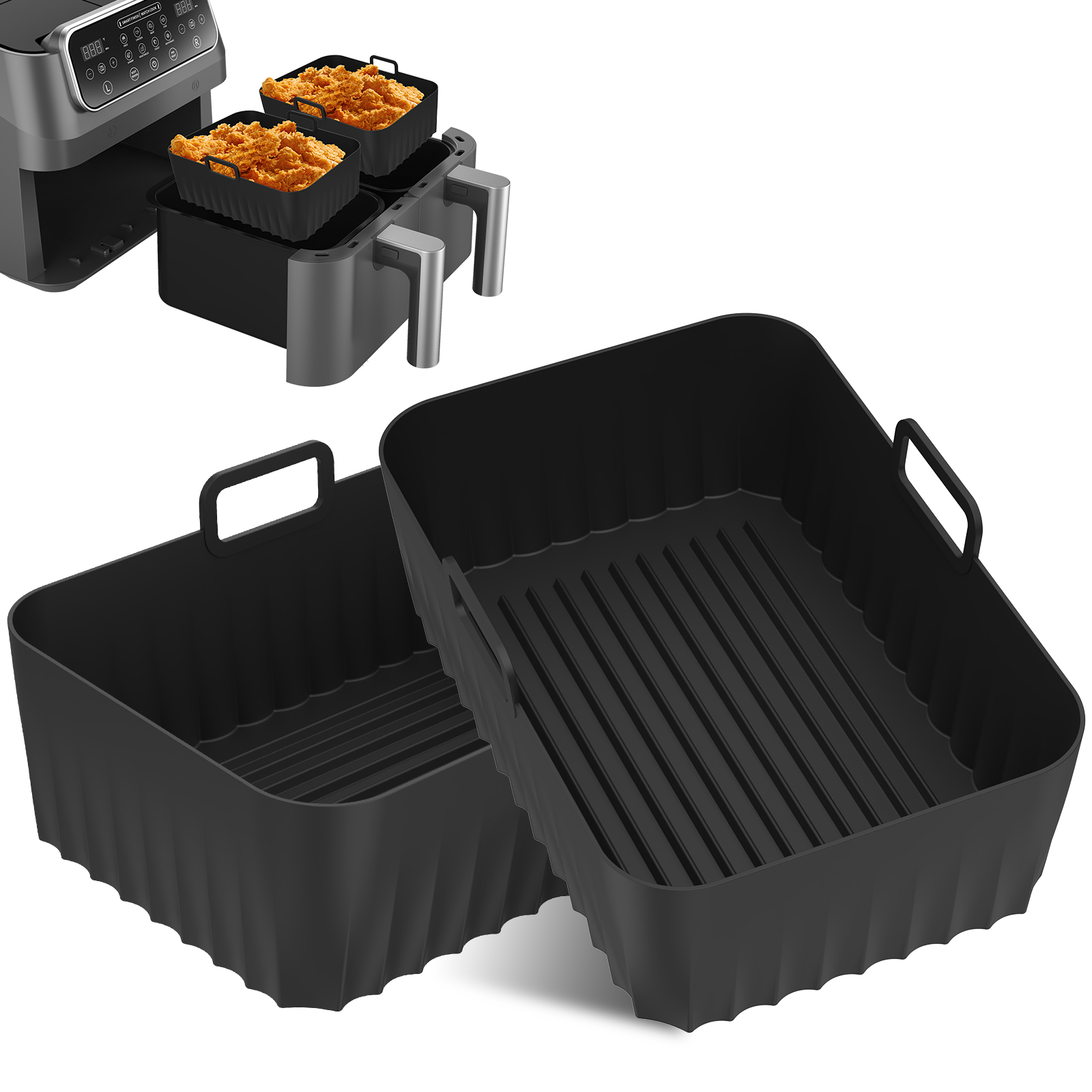 Многоразовый силиконовый вклад – обзор и цена Kitchen Oven Baking Pans
